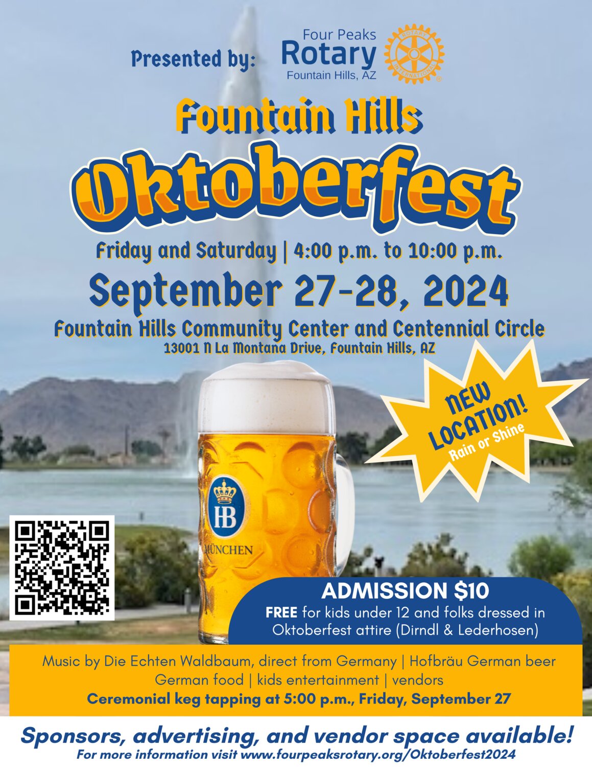 Four Peaks Rotary Fountain Hills Oktoberfest 2024 Sun City West